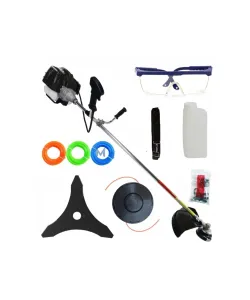 Motocoasa benzina Ural 8.5 CP, 52cmc, 12000rpm, 8 accesorii incluse , carcasa neagra