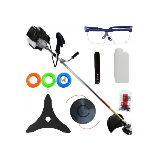 Motocoasa benzina Ural 8.5 CP, 52cmc, 12000rpm, 8 accesorii incluse , carcasa neagra