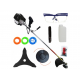 Motocoasa benzina Ural 8.5 CP, 52cmc, 12000rpm, 8 accesorii incluse , carcasa neagra