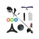 Motocoasa benzina Ural 8.5 CP, 52cmc, 12000rpm, 8 accesorii incluse , carcasa neagra