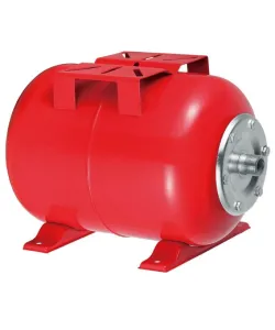 Vas expansiune hidrofor ORIZONTAL 24 litri, ROSU/ALBASTRU 6 bari, membrana inclusa MX889