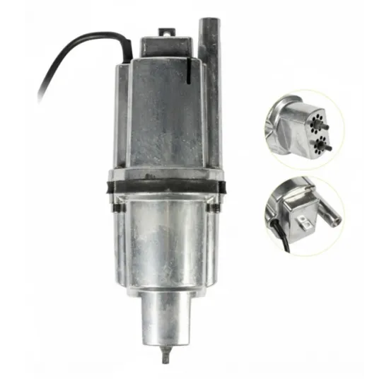 Pompa apa submersibila pe vibratie VMP60-3, absorbtie inversa, 2 sorburi, 1000W, debit 35L/min, 2860RPM, inaltime refulare 80m, cablu 10m Craft-tec AQUA MX2445