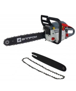 Drujba pe benzina ELPROM 2 lame 2 lanturi 2 timpi, 4 CP, 8800 rpm