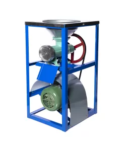 Masina Tocat Carne Nr.32, 2.2KW , Electrica cu Palnie Mare si Masuta si Cadru Fier