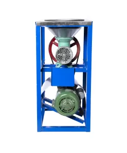 Masina Tocat Carne Nr.32, 2.2KW , Electrica cu Palnie Mare si Masuta si Cadru Fier