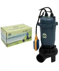 Pompa pentru apa murdara cu tocator si plutitor WQCD-2-2,6, 12 m, 2600 W