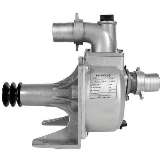 Cap motopompa 2" cu fulie