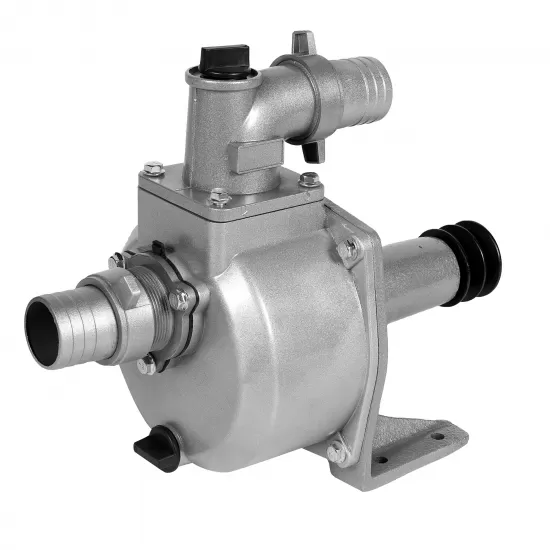 Cap motopompa 2" cu fulie