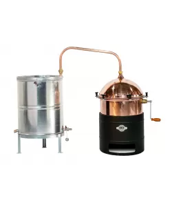 Cazan pentru tuica cu amestecator cupru 35 l Cazan pentru tuica cu amestecator cupru 35 l
