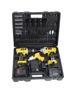 Trusa Profesionala Boxer Bormasina de impact, Bormasina de gaurit si insurubat,Surubelnita electrica,2 acumulatori 24V +Accesorii Trusa Profesionala Boxer Bormasina de impact, Bormasina de gaurit si insurubat,Surubelnita electrica,2 acumulatori 24V +Accesorii