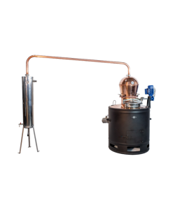 Cazan tuica stabil 160L cu amestecator electric