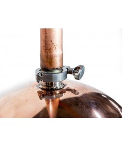 Cazan tuica stabil 160L cu amestecator electric