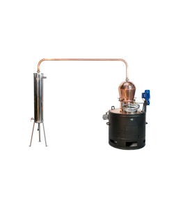 Cazan tuica stabil 120L cu amestecator electric