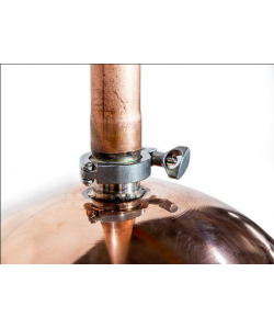 Cazan tuica stabil 120L cu amestecator electric