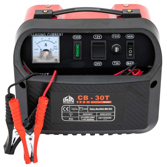 Redresor auto Alpin Profi Italy Technologles CB - 30T, 12-24V, 30-200Ah
