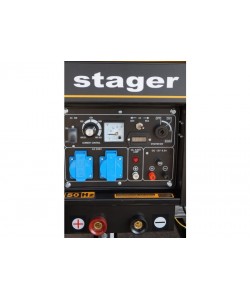 Stager YDE8500EW Generator sudare diesel monofazat, 3kVA curent sudare 200A, pornire la cheie