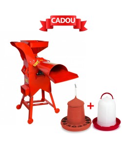 Moara de macinat cereale si furaje MS-360 fara motor, 500 kg/h