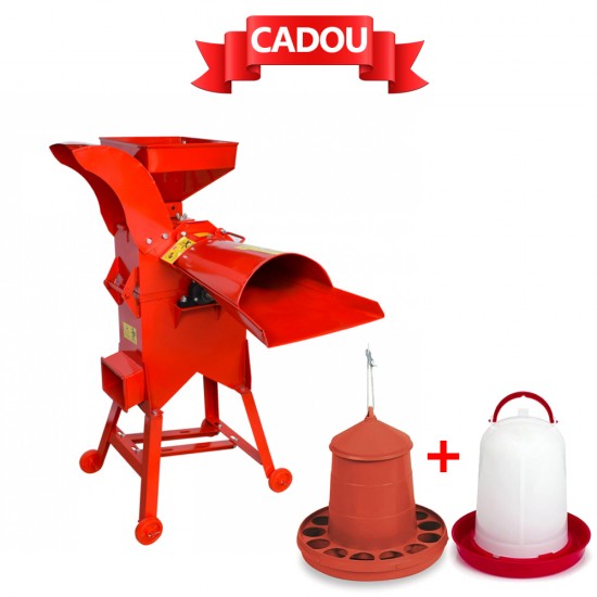 Moara de macinat cereale si furaje MS-360 fara motor, 500 kg/h