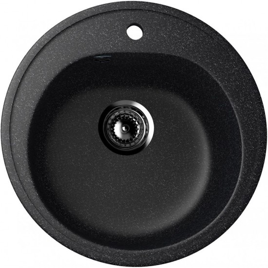 Set Chiuveta rotunda Compozit Bucatarie Ulgran U-101-308, Negru, Sifon Complet inclus + Silicon etansare + Baterie Fleko FZUF-MD275 Negru Set Chiuveta rotunda Compozit Bucatarie Ulgran U-101-308, Negru, Sifon Complet inclus + Silicon etansare + Baterie Fleko FZUF-MD275 Negru