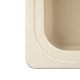 Chiuveta compozit dreptunghiulara bej 2 cuve 775x495mm Chiuveta compozit dreptunghiulara bej 2 cuve 775x495mm