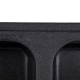 Chiuveta compozit dreptunghiulara neagra 2 cuve 775x495mm