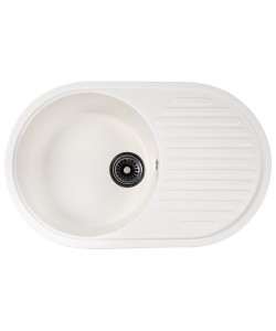  Chiuveta compozit oval alb picurator 720x455mm
