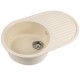Chiuveta compozit oval bej picurator 720x455mm