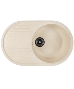 Chiuveta compozit oval bej picurator 720x455mm