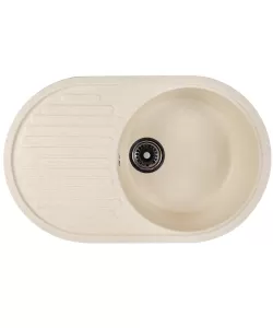 Chiuveta compozit oval bej picurator 720x455mm Chiuveta compozit oval bej picurator 720x455mm