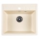 Chiuveta compozit patrat bej 550x490mm Chiuveta compozit patrat bej 550x490mm