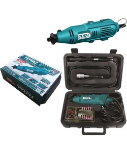 Mini polizor / aparat de gravat Total TG501032,130W cu 100 accesorii