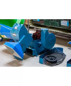 Moara cereale si tocator resturi vegetale cu turbina (2 in 1), EuroTehno MS40-28A, 2000Kg/Ora, 380V, fara motor