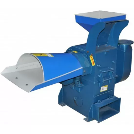 Moara cereale si tocator resturi vegetale cu turbina (2 in 1), EuroTehno MS40-28A, 2000Kg/Ora, 380V, fara motor