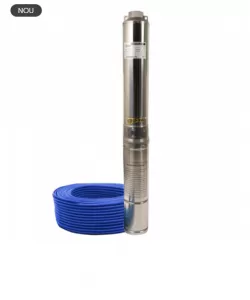 Pompa submersibila de mare adancime, DDT, 4SDM3-7, 1500 W, 7 m³/h, 7 turbine, Inox, 30 m cablu Pompa submersibila de mare adancime, DDT, 4SDM3-7, 1500 W, 7 m³/h, 7 turbine, Inox, 30 m cablu