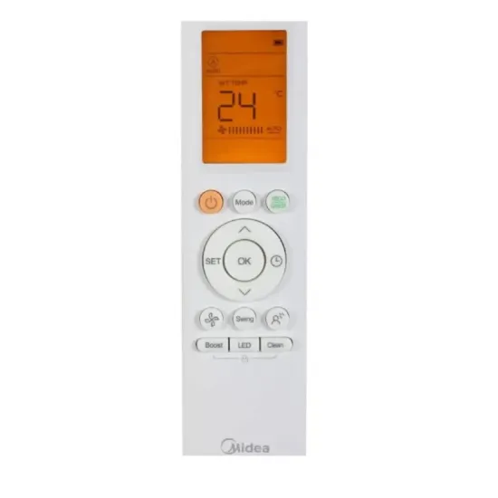 Aparat de aer conditionat Midea Xtreme Fresh MSAGAU-09HRFN8-MOX133-09HFN8 Inverter 9000 BTU, Wi-fi, Gear Shift, filtrare dubla si lampa UV, Intelligent Dusting Switch, Follow Me