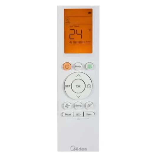Aparat de aer conditionat Midea Xtreme Fresh MSAGBU-12HRFN8-MOX133-12HFN8 Inverter 12000 BTU, Wi-fi, Gear Shift, filtrare dubla si lampa UV, Intelligent Dusting Switch, Follow Me
