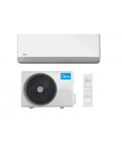 Aparat de aer conditionat Midea Breezeless E CB1-12HRFN8-CB1-12HFNX Inverter 12000 BTU, Wi-fi, TwinFlap, Cool Flash Plus, Heat Flash, tehnologie OTA, curatare cu sterilizare