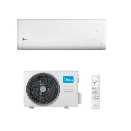 Aparat de aer conditionat Midea Solstice EZ-21RD6-MX4H-21RD6 Inverter 21000 BTU, Wi-Fi, AI EcoMaster, 180° Air Flow, Air Magic+, Prime Guard, i-Sleep
