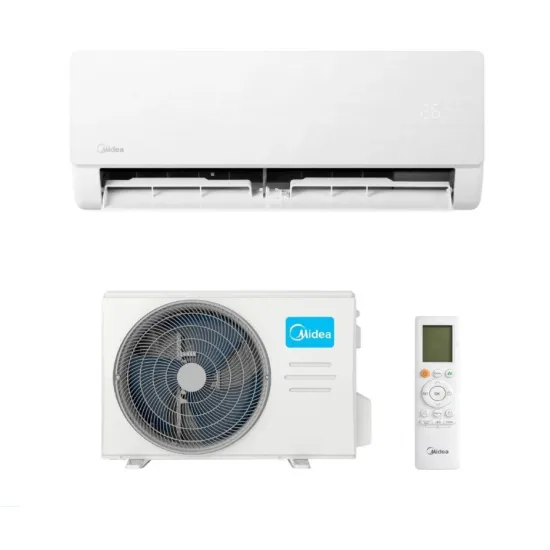 Aparat de aer conditionat Midea Breezeless E CB1-24HRFN8-MX4-24RD1-CB Inverter 24000 BTU, Wi-Fi, algoritm optimizare consum electric, Air Magic+