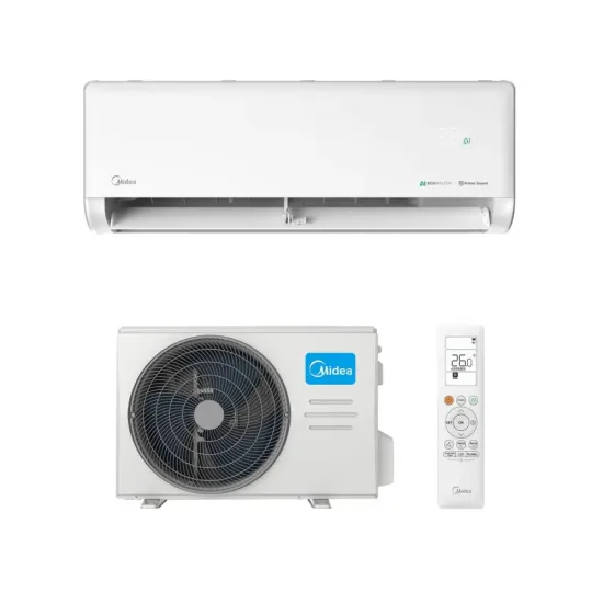 Aparat de aer conditionat Midea Solunar Lite MGPXV-12RD0-MGPXV-12RD0 Inverter 12000 BTU, Wi-Fi, AI EcoMaster, mod silentios, 56°C-Clean, Prime Guard