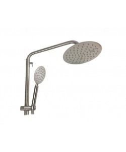 Coloana de dus + baterie si para, monocomanda, furtun flexibil Mixxus TMO-009-J, 120 cm