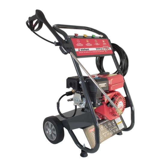 Aparat de spalat cu presiune pe benzina Elefant PPW 190A, 6.5 CP, 165 bari, 3600 rpm, Accesorii Aparat de spalat cu presiune pe benzina Elefant PPW 190A, 6.5 CP, 165 bari, 3600 rpm, Accesorii
