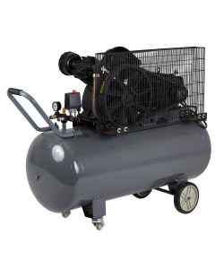 Stager HMV0.6/200 compresor aer, 200L, 8bar, 600L/min, trifazat, angrenare curea