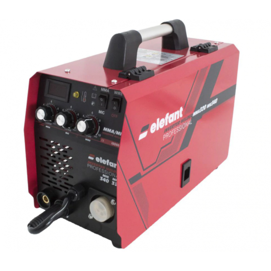 Aparat de sudura cu sarma MIG+MMA, 320A, Elefant MMA320/MIG-340