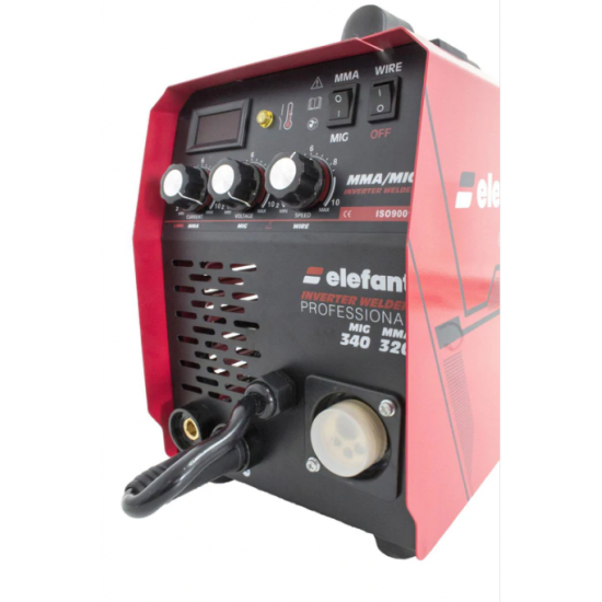 Aparat de sudura cu sarma MIG+MMA, 320A, Elefant MMA320/MIG-340
