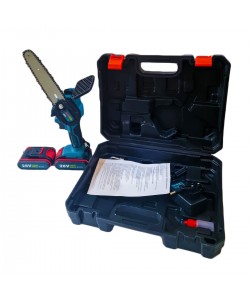 Fierastrau cu 2 acumulatori Werstil 28V Lama 6 inch, 2 lanturi