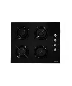 Plita incorporabila sticla Hausberg HB-563, Gaz, 4 arzatoare, Negru Plita incorporabila sticla Hausberg HB-563, Gaz, 4 arzatoare, Negru