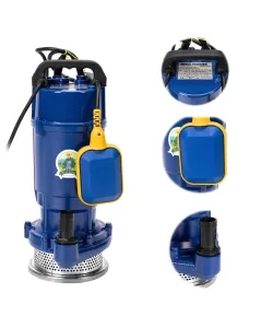 Pompa submersibila 550W, 3000 l/h, 20M, Micul Fermier QDX20M Cu Flotor, rezistenta pe nisip Pompa submersibila 550W, 3000 l/h, 20M, Micul Fermier QDX20M Cu Flotor, rezistenta pe nisip