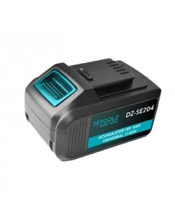 Acumulator DETOOLZ, 18V/6AH Universal Acumulator DETOOLZ, 18V/6AH Universal