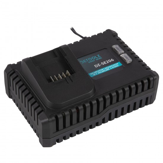 Incarcator 1 acumulator DETOOLZ, 18V incarcare 4A/ora